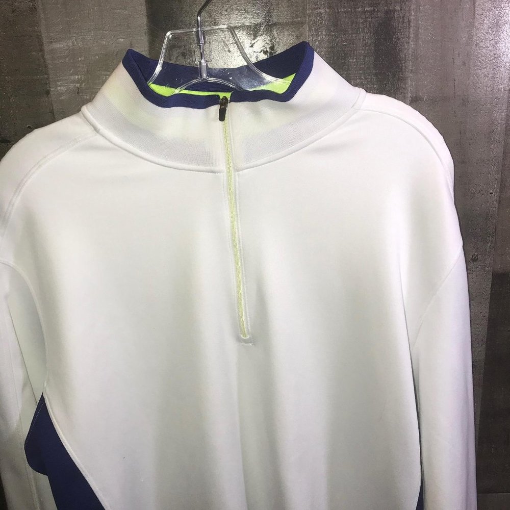 Nike‎ Golf Dri-Fit White Pullover - Picture 3 of 8